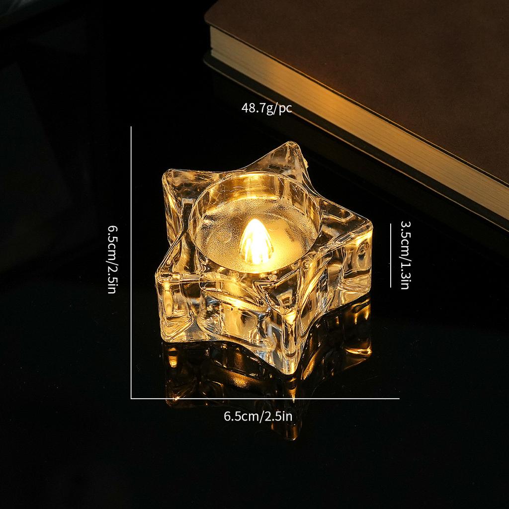  LED Electronic Candles – Realistic Flickering Tea Lights for Bedroom, Party & Wedding