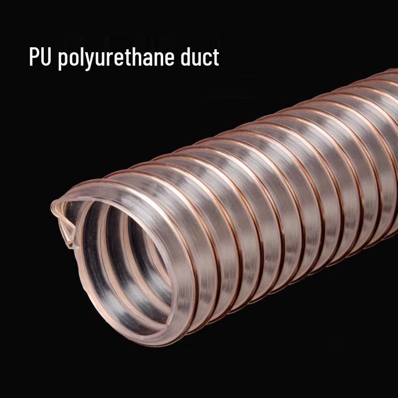 Runhong PU Polyurethane Transparent Suction Hose 220mm ID