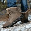 Männer stiefel 2024 neue Winter Hausschuhe Warme Männer Schuhe Wasserdicht Rutschfeste Plüsch Turnschuhe Männlichen tenis schuhe Stiefel Männer Turnschuhe winter