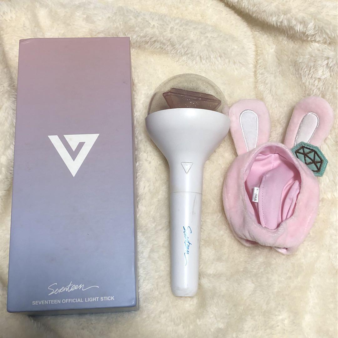 

[USED] SEVENTEEN Official Light Stick ver.1 (First Edition) with Light Stick Cover