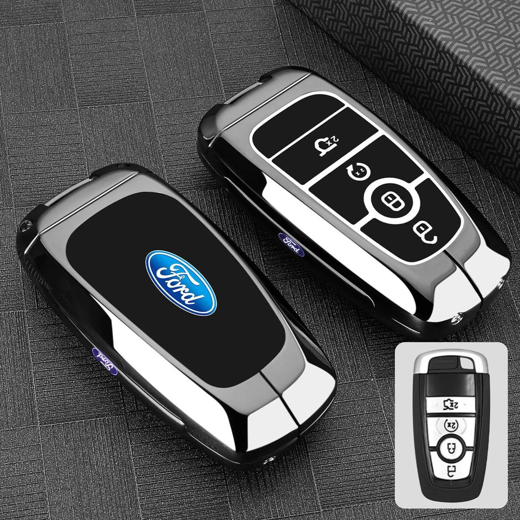 Funda para llave Ford Mondeo 2025 Edición Deportiva de Lujo con Hebilla Metálica a Presión