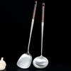 Long Wok Spatula Stainless Steel Cooking Shovel  Kitchen Utensils  Accessories Essentials
