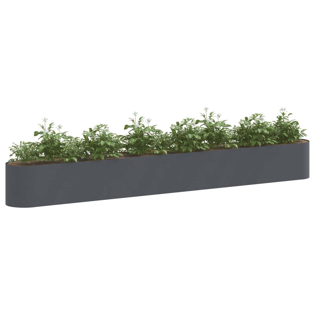 Elevated Garden Bed Garden Anthracite 360 X 40 X 40 Cm