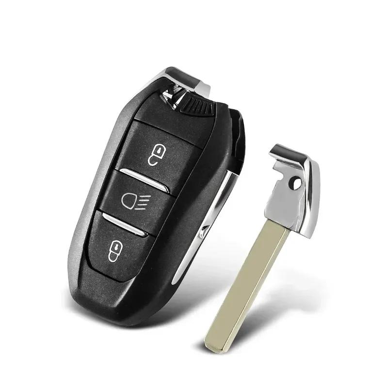 KEYYOU Con Servizio di Taglio Per Peugeot 308 3008 4008 5008 508 Expert Per Citroen Picasso C4 DS4 DS5ls ds6 ds7 Guscio Chiave Auto Fob