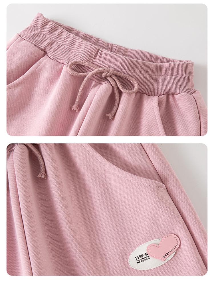Plus Size Girls' Loose Fit Winter Sports Pants with Velvet Lining