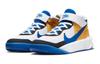 Nike Team Hustle D 10 Flyease Breathable Support Mid top Children's Basketball Shoes White Blue DZ2760-141