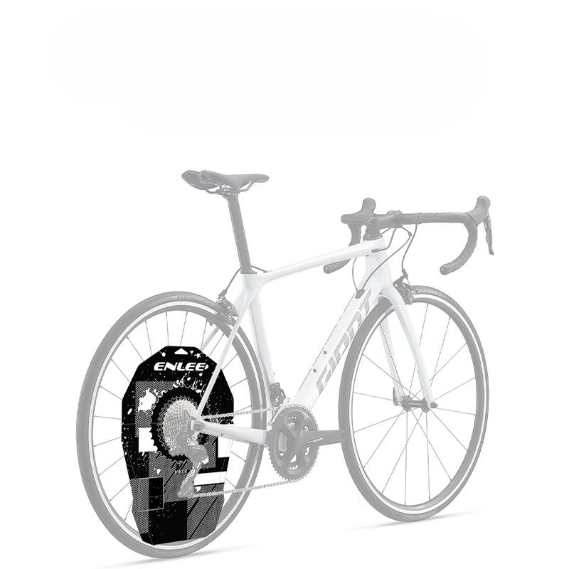 ENLEE Fahrradwaschabdeckung, Fahrradscheiben-Ölschutzplatte, Rennrad-Bremsenreinigungswerkzeug gegen ungewöhnliche Geräusche