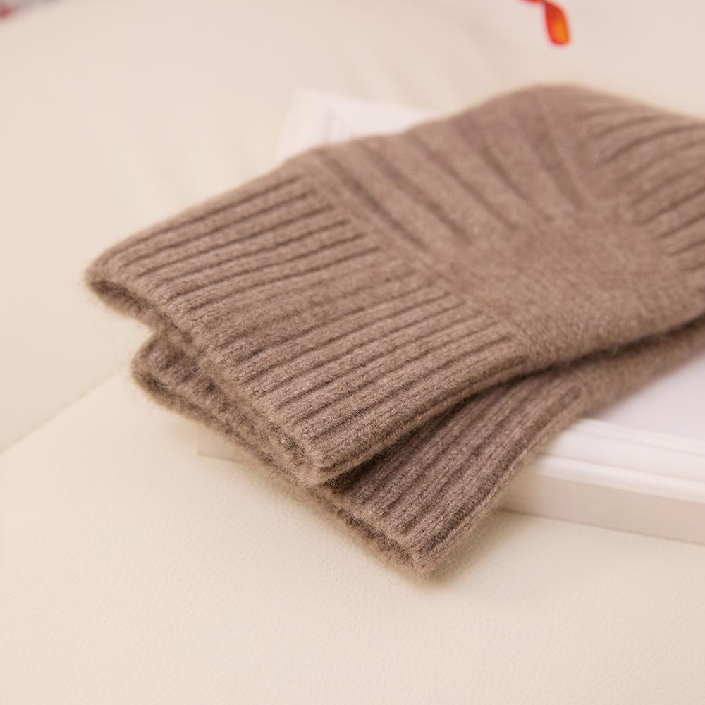 100% Pure Cashmere Legging Warmer Custom Fashion Soft Skin Friendly Women Winter Warm Pure Cashmere Leg Knee Warmers