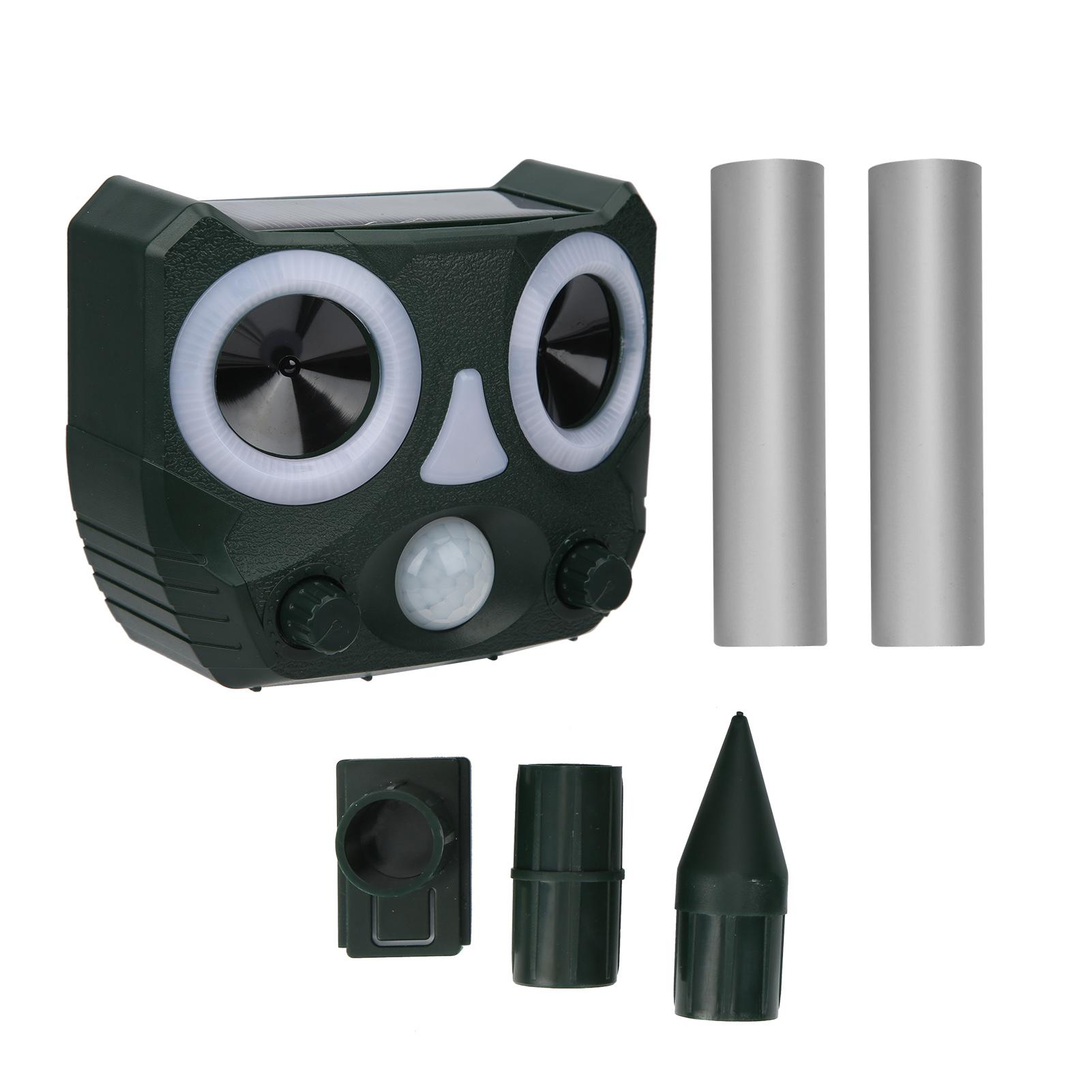 

Многофункциональный солнечный ультразвуковой отпугиватель животных, уличный отпугиватель мышей и птиц