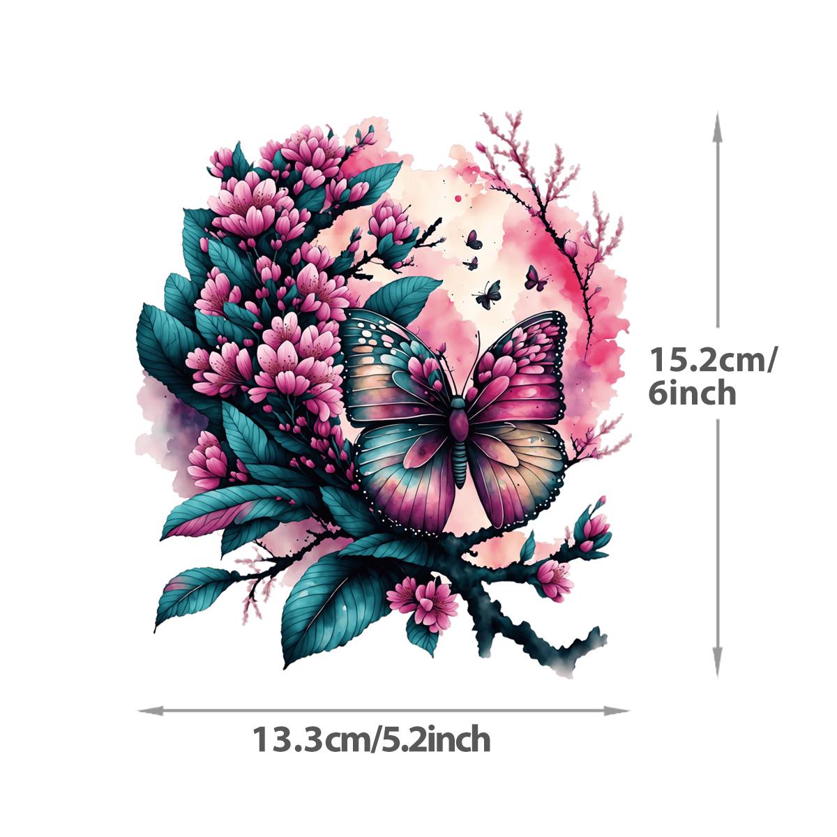 

Наклейка Бабочка Среднего Размера На Одежду Для Девочек Платья Наклейки Нашивки Стирающиеся Термопресс Толстовки Топы Виниловые Нашивки Сделай Сам