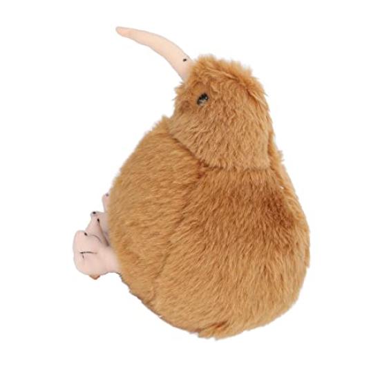 Kiwi Bird Plush Soft and Cute Lifelike Portable Standing Stuffed Animal Toy for Kids and Toddlers 7.9-inch Toy, (Brown)