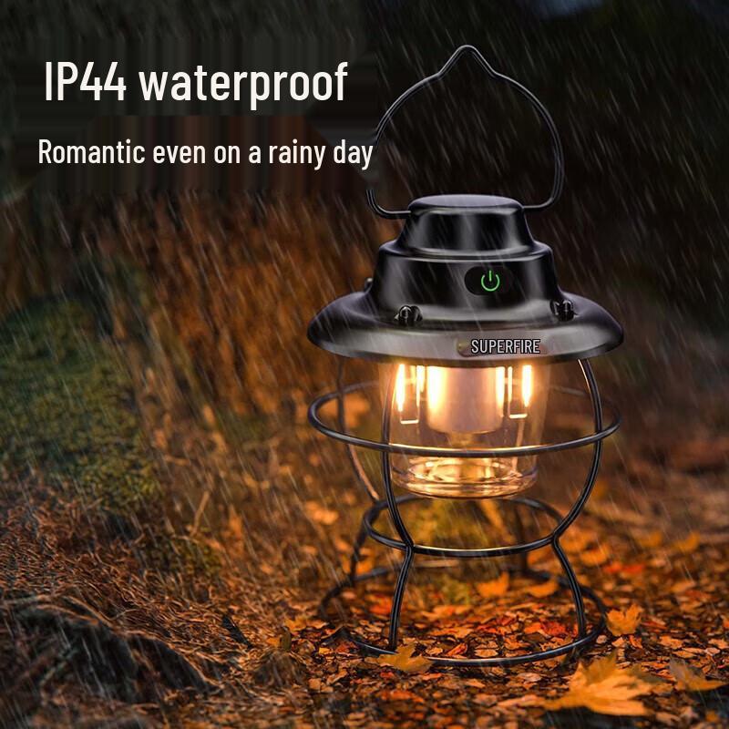 T58 Multi-function Retro Outdoor Camping Lantern