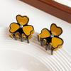 Shark Hair Claw, Built-in High Elastic Spring Hair Clip, Clover Shape Back Head Hair Clip, Portable Hair Accessory for Daily Travel