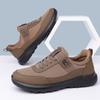 Fashion Lightweight Lace-Up Mens Casual Shoes Breathable Flying Sneakers Versatile Business Man Mesh Shoes Comfortable Treking Footwear