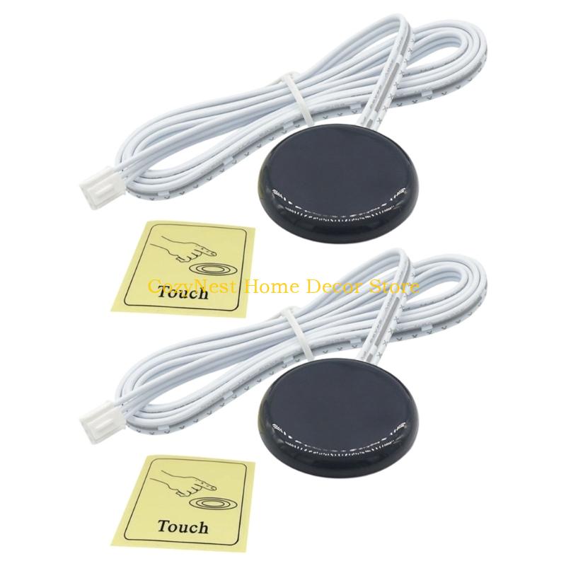 92MF Wooden Furniture Touch Sensors Switches Capacitive Touch Light Switches Enduring