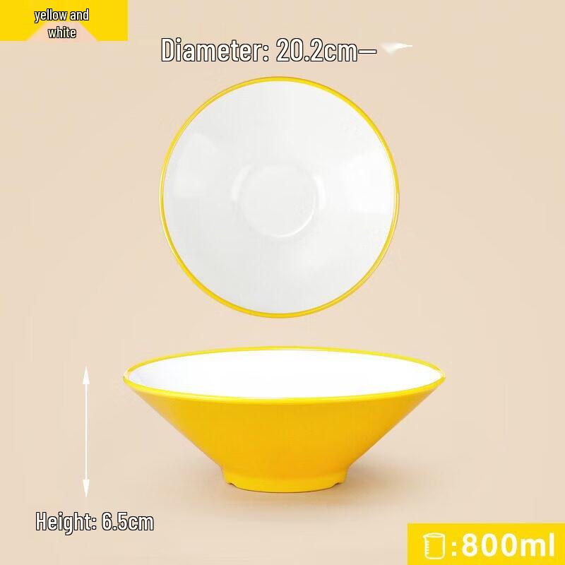 

Commercial Melamine Douli Noodle Bowl