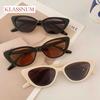 Retro luxurious Cat Eye Sunglasses Women Small Frame Sun Protection Sun Glasses 90s Glasses UV400 Shades Women Summer Eyewear