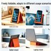 Universal Silicone Flexible Folding Stand for Phone, Tablet, and Laptop - Portable and Creative Design for Travel.