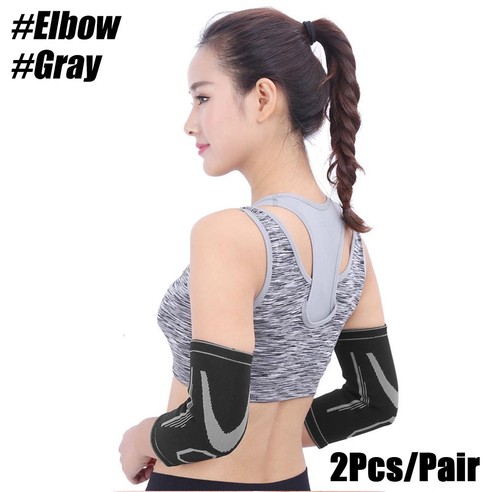 

1Pair Elbow Compression Sleeves for Tennis Golf Support Men Women Arthritis Workout Weight Lifting