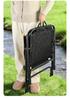 Premium Quilted Kermit Chair Set: Portable Outdoor Folding Chair with Backrest & Table for Camping, Beach, or Picnics
