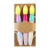 Set di Pennelli Vivaci per Gesso da Marciapiede Facile da Usare Non Tossico Materiali per Street Art per Bambini Insegnanti e Artisti all'Aperto