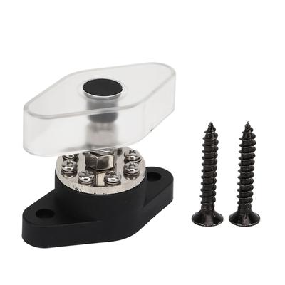 M10 Power Distribution Terminal 300A Maximum Current 3 8in Battery Junction Block Stud Post Bus Bar