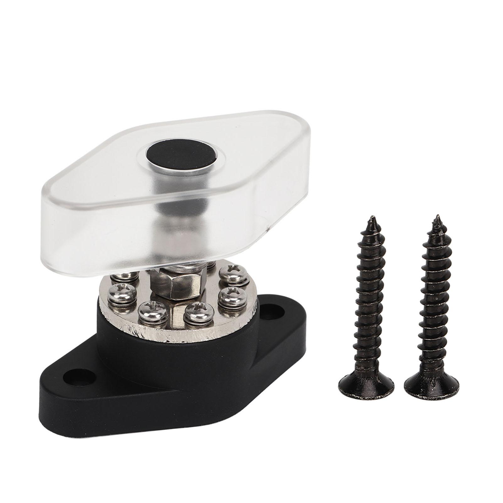 

Клемма распределения питания M10 Максимальный ток 300А 3/8 дюйма Аккумуляторный соединительный блок Шпилька Шина