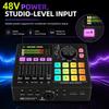 BM800 USB Microphone and Sound Card Set for Mobile, PC & Podcast with Headphones