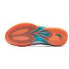 ANTA Quick Decision 6 Basketball Shoes Men's Low top Pure White/Fluorescent Bright Orange/Fluorescent Neon Blue Sneakers 112531112S-8
