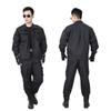 Black Breathable Wear-Resistant Outdoor Training Uniform