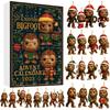 Weihnachts-Countdown Blind Box Bigfoot Anhänger mit Acrylmaterial für Weihnachtsgeschenke und Dekorationen