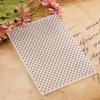 Rattan Garland Plastic Embossing Folders Template Dies Stencil Vine Grid Dot Net Flower Frame