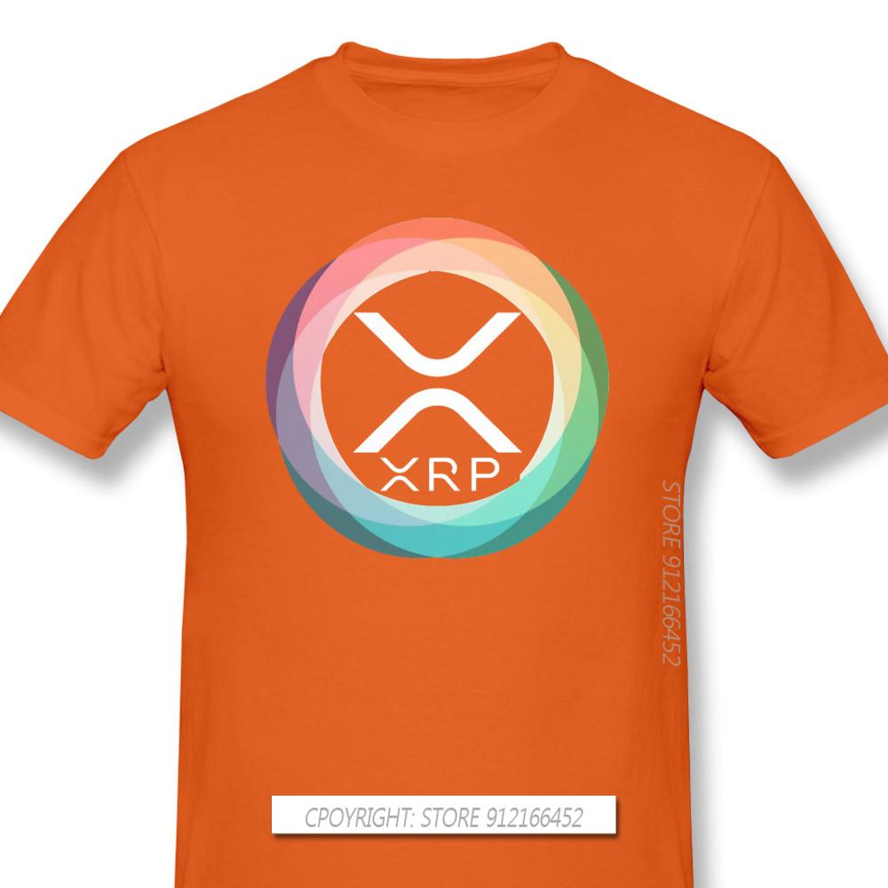 Xrp Ripple Coin Cryptocurrency 2021 Popular New Arrival Tshirt Interledger Unique Design Oneck Cotton For Unisex Shirt For Adult