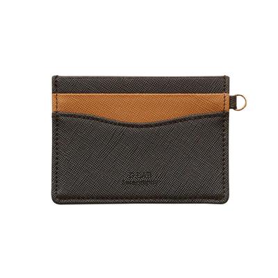 D.LAB K3 Simple Card Wallet - Brown