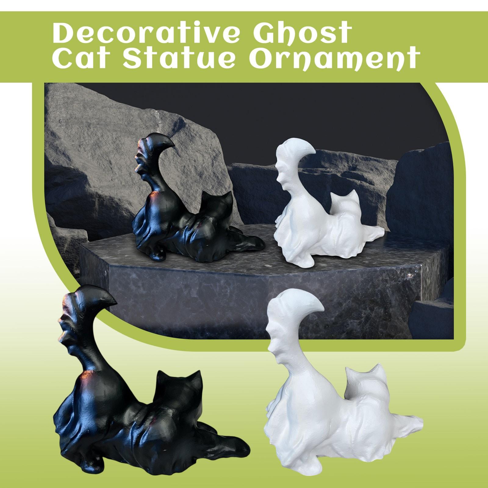 

Decorative Cat Statue The Best Gift For Your Friend One Size чорний