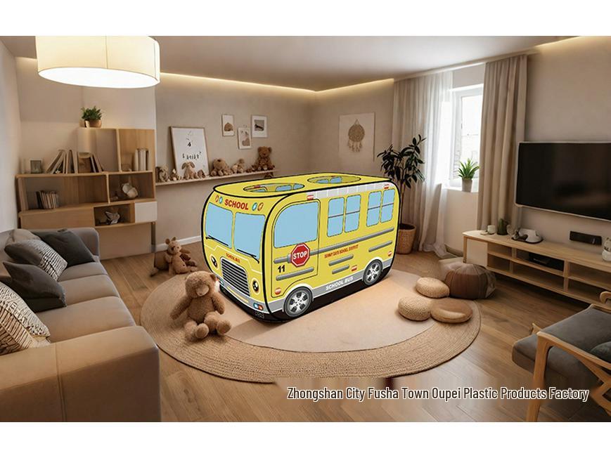 Kids' Police Car & Fire Truck Play Tent - Indoor/Outdoor Foldable Playhouse