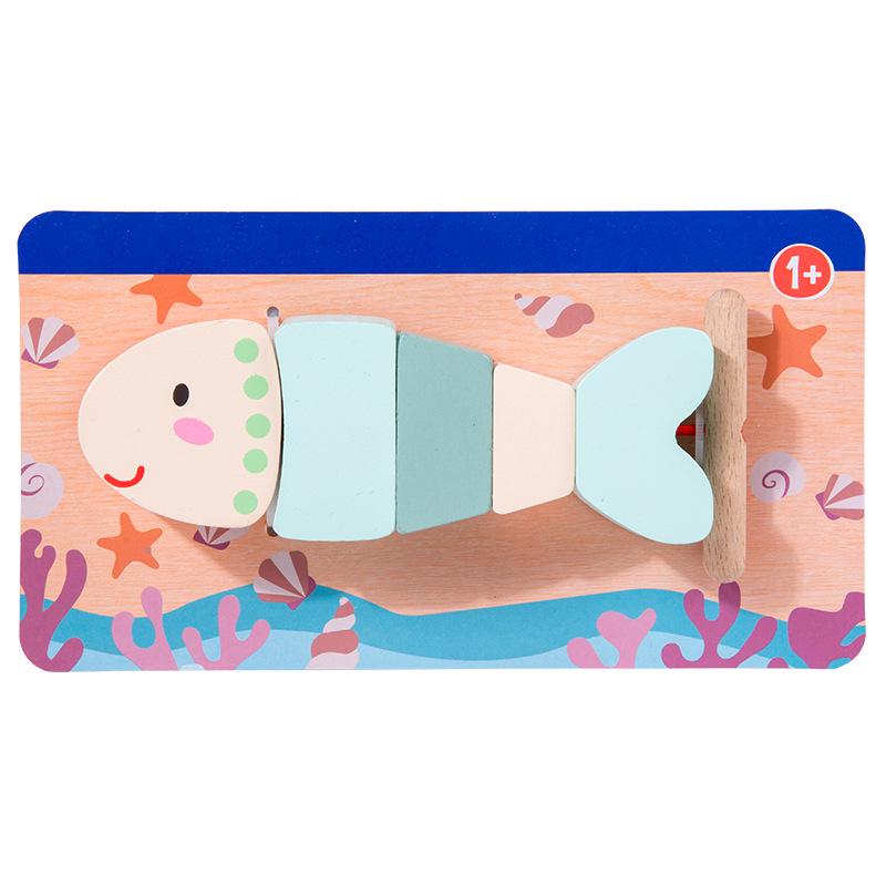 Lace-up Animal Building Blocks Educational Toy for Kids