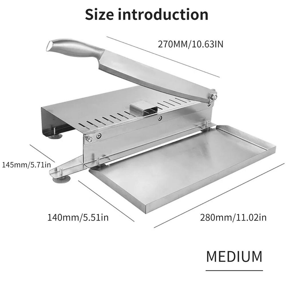 Household Kitchen Gadgets Meat Slicer Beef Herb Mutton Rolls Cutter Commercial Manual Bone Cutting Machine