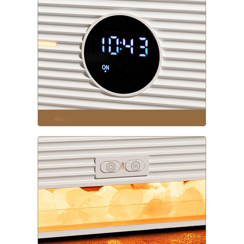 Rock flame aromatherapy machine humidifier home desktop humidifier simulation flame rock humidifier