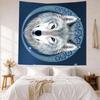 Gothic Style Wall Decor Tapestry Art For Pet Memorial Birthdaywedding Party Backdrop Family Gift