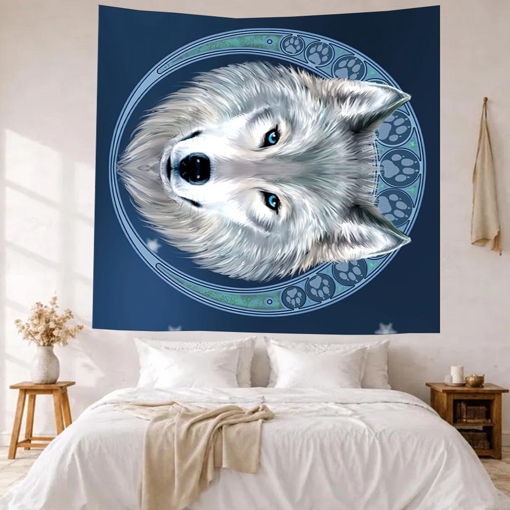 Gothic Style Wall Decor Tapestry Art For Pet Memorial Birthdaywedding Party Backdrop Family Gift