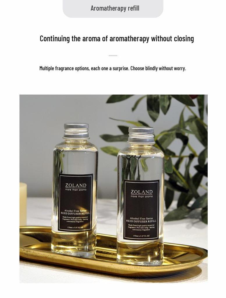 Gardenia Scented Toilet Deodorizing Aromatherapy Diffuser Refill - Indoor Air Freshener Essential Oil