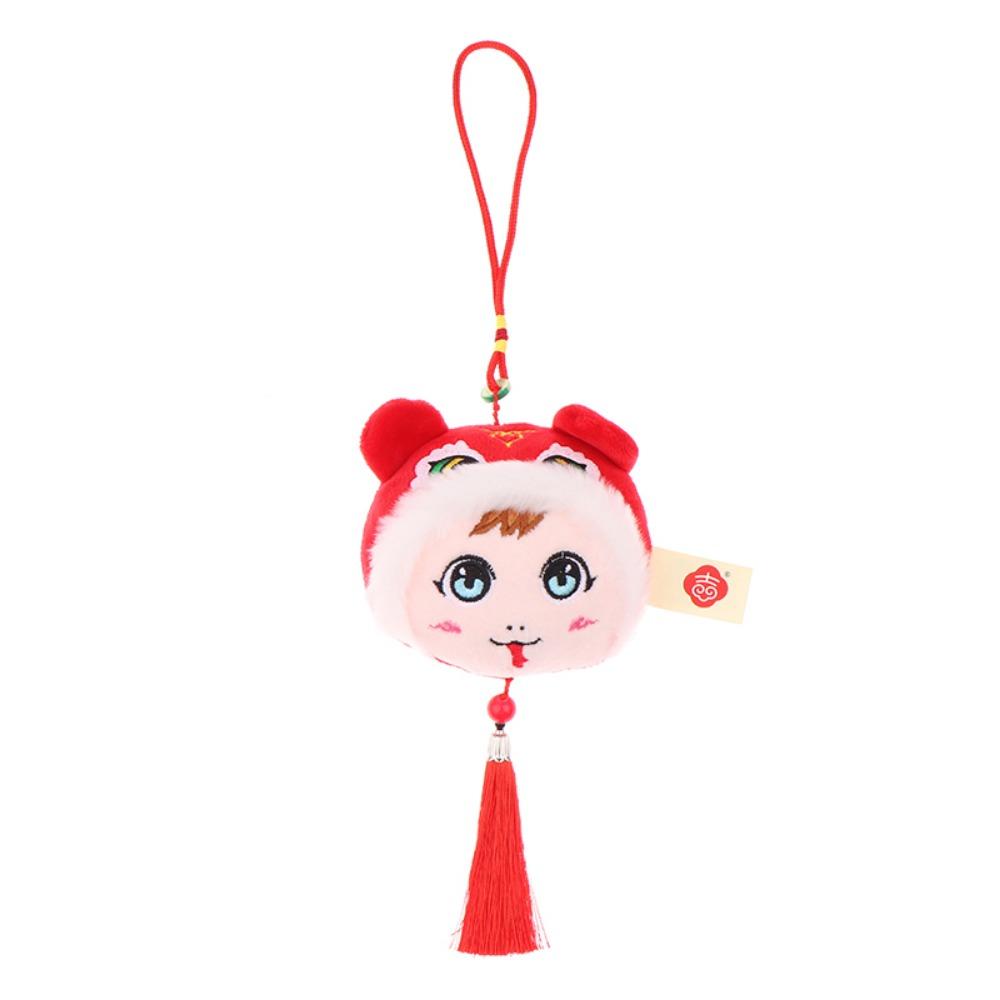 

Cartoon Snake Plush Doll Pendant Handmade Zodiac Snake Mascot Birthday Gifts 10cm