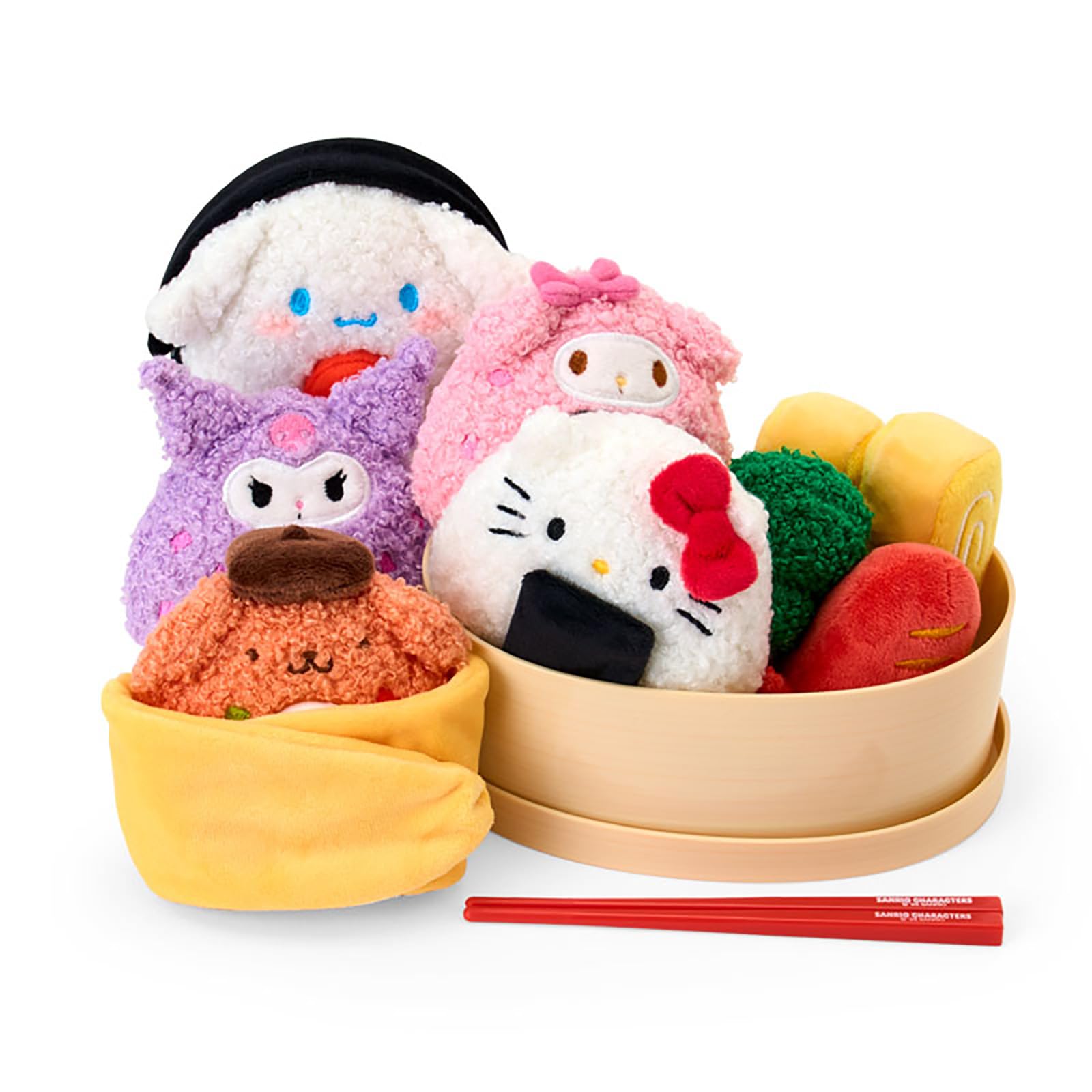 Sanrio Plush Play Sanrio 611824 Set, Characters,