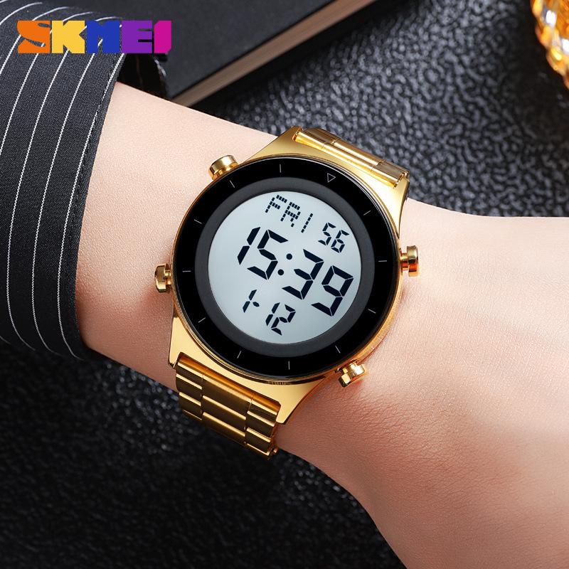 Men's electronic watch Middle school student waterproof sports watch Multifunctional watch watch