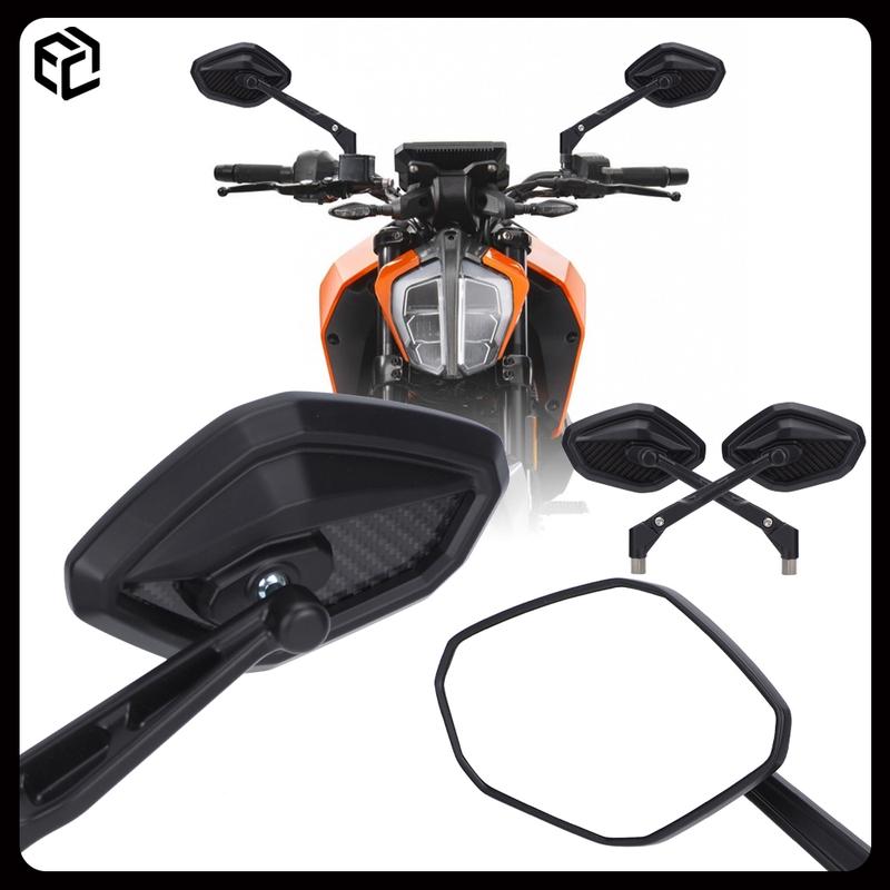 Carbon Fiber Motorcycle Rearview Mirror for KTM DUKE / SM / SMC Series Side Espejos CNC Motorcycle Accessories