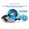 Bluetooth Glasses with Mic Mobile USB Rechargeable Polarized Light Sunglasses Music Earphone Riding Glasses Wireless Headset