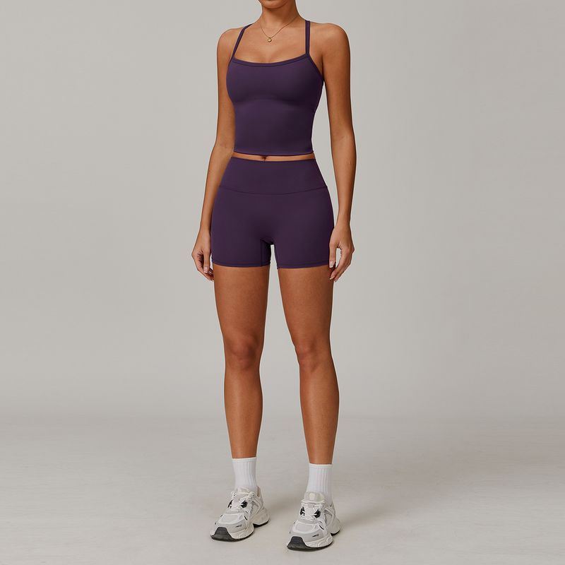Guangzhou Zechuang Clothing Co., Ltd. European and American Tight Sanding Yoga Suit Quick-Drying Workout Clothes Winter Outdoor