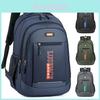 Oxford Canvas Travel Backpack With Breathable Design For Men And Women