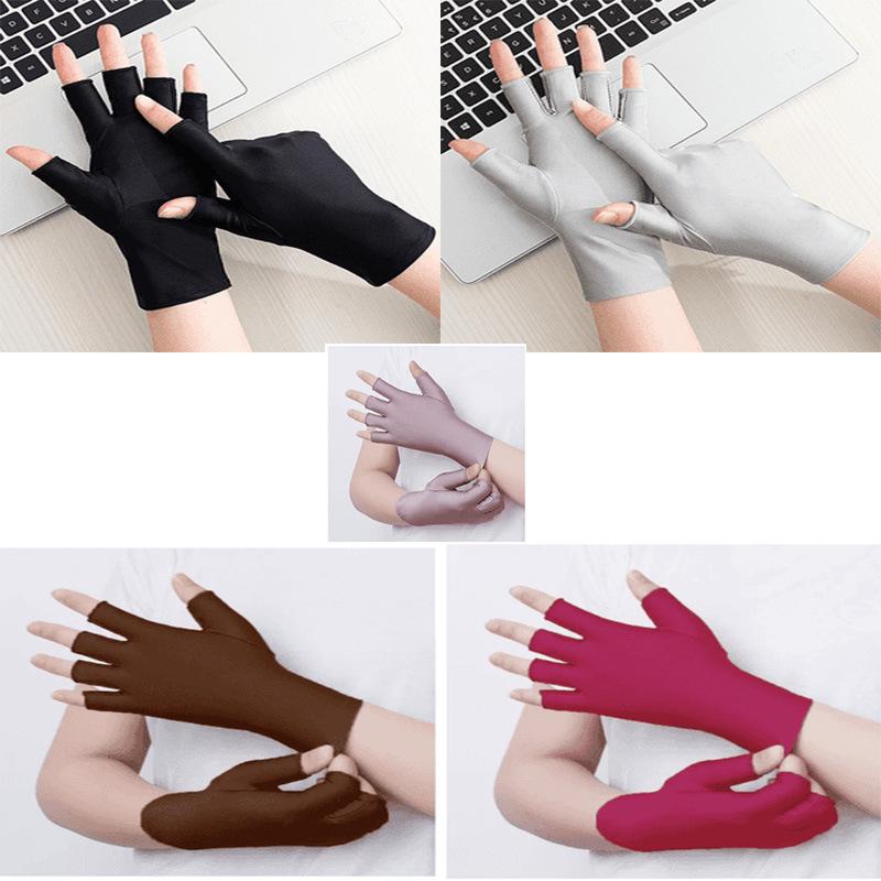 

Перчатки женские без пальцев для новичков - Защита от солнца весна/лето для сбора чая